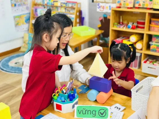 Tại Mầm non Vinschool Central Park