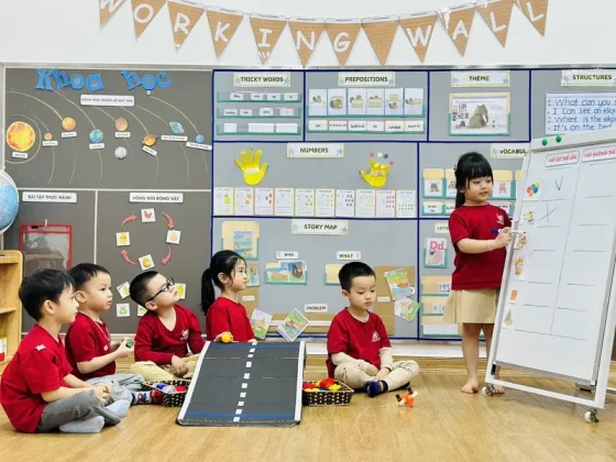 Tại Mầm non Vinschool Skylake