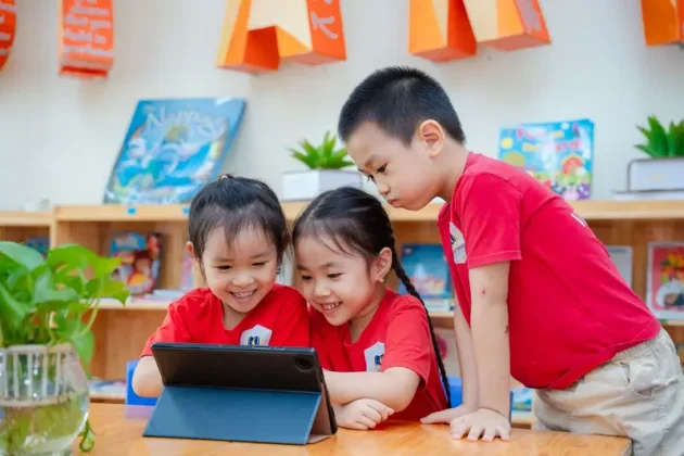 Tại Mầm non Vinschool Thăng Long