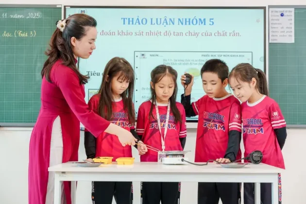 Vinschool Times City thúc đẩy hứng thú học tập