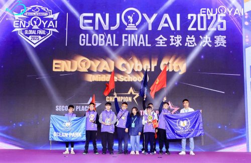 VINSERS VINSCHOOL OCEAN PARK GHI DẤU ẤN TẠI CUỘC THI ENJOY AI 2025