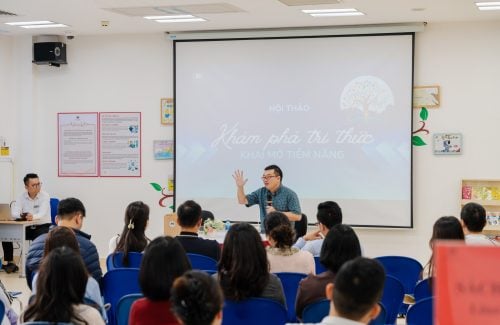 Workshop “Khám phá tri thức – Khai mở tiềm năng cho con”: Khi tri thức là cầu nối yêu thương