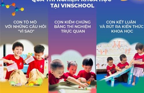 2 GIỜ KHÁM PHÁ – CON TRỞ THÀNH “NHÀ KHOA HỌC NHÍ”