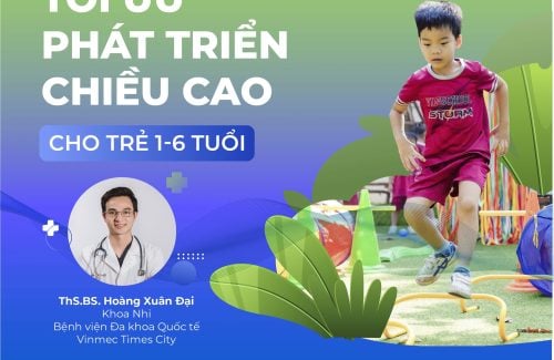 LÀM SAO ĐỂ TỐI ƯU PHÁT TRIỂN CHIỀU CAO CHO TRẺ TỪ 1–6 TUỔI?