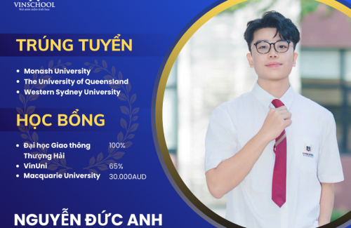 VINH DANH NHỮNG TẤM VÉ ĐẦU TIÊN VÀO ĐẠI HỌC VÀ HỌC BỔNG XUẤT SẮC CỦA VINSER STAR CITY KHỐI 12