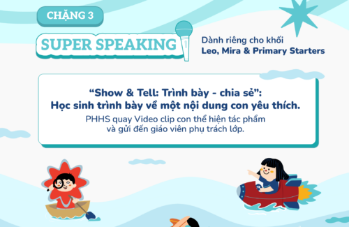 Chặng 3 “My Voice – My Way”: Super Speaking