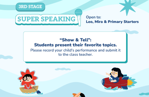 Stage 3 of “My Voice – My Way”: Super Speaking