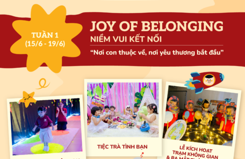 Hành trình 1 “The Joy of Growing”: Niềm vui Kết nối