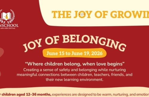 Week 1 of “The Joy of Growing”: Joy of Belonging