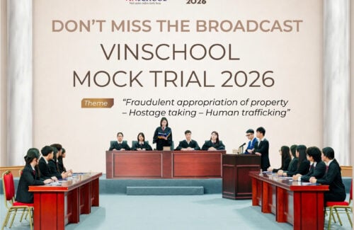 Don’t miss Vinschool Mock Trial 2026 at 8 PM tonight on the fanpage