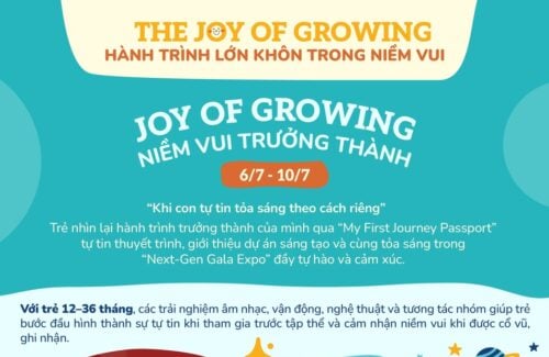 Hành trình 4 “The Joy of Growing”: Niềm vui Trưởng thành