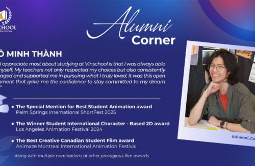 Meet alumni Ngo Minh Thanh: From a Tom & Jerry enthusiast to an international animation filmmaker