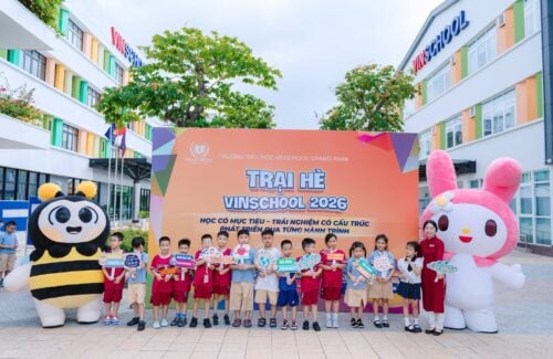 TRẠI HÈ VINSCHOOL 2026 CHÍNH THỨC KHAI GIẢNG TRÊN TOÀN HỆ THỐNG