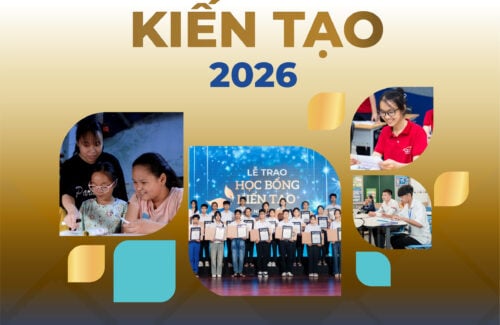 VINSCHOOL CÔNG BỐ CHƯƠNG TRÌNH HỌC BỔNG KIẾN TẠO 2026