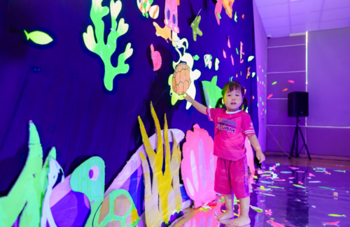 How much wonder can a tiny ocean bring to a child?